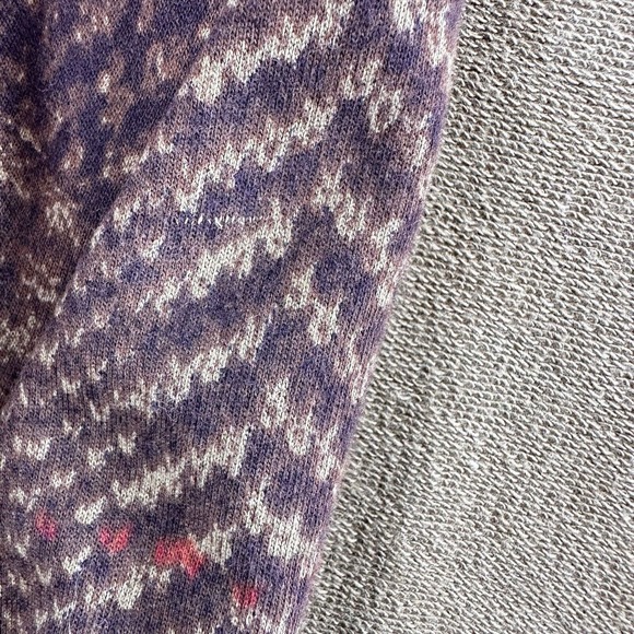 LRL Ralph Lauren Jeans Co. Brown Knit Cardigan Sweater Buckle Side Sz M - Picture 6 of 7